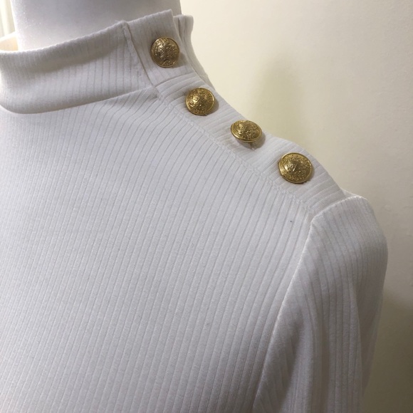 Express Mock Neck Top - Picture 4 of 7